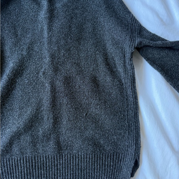 Cozy Charcoal Sweater | Madewell - Picture 5 of 6